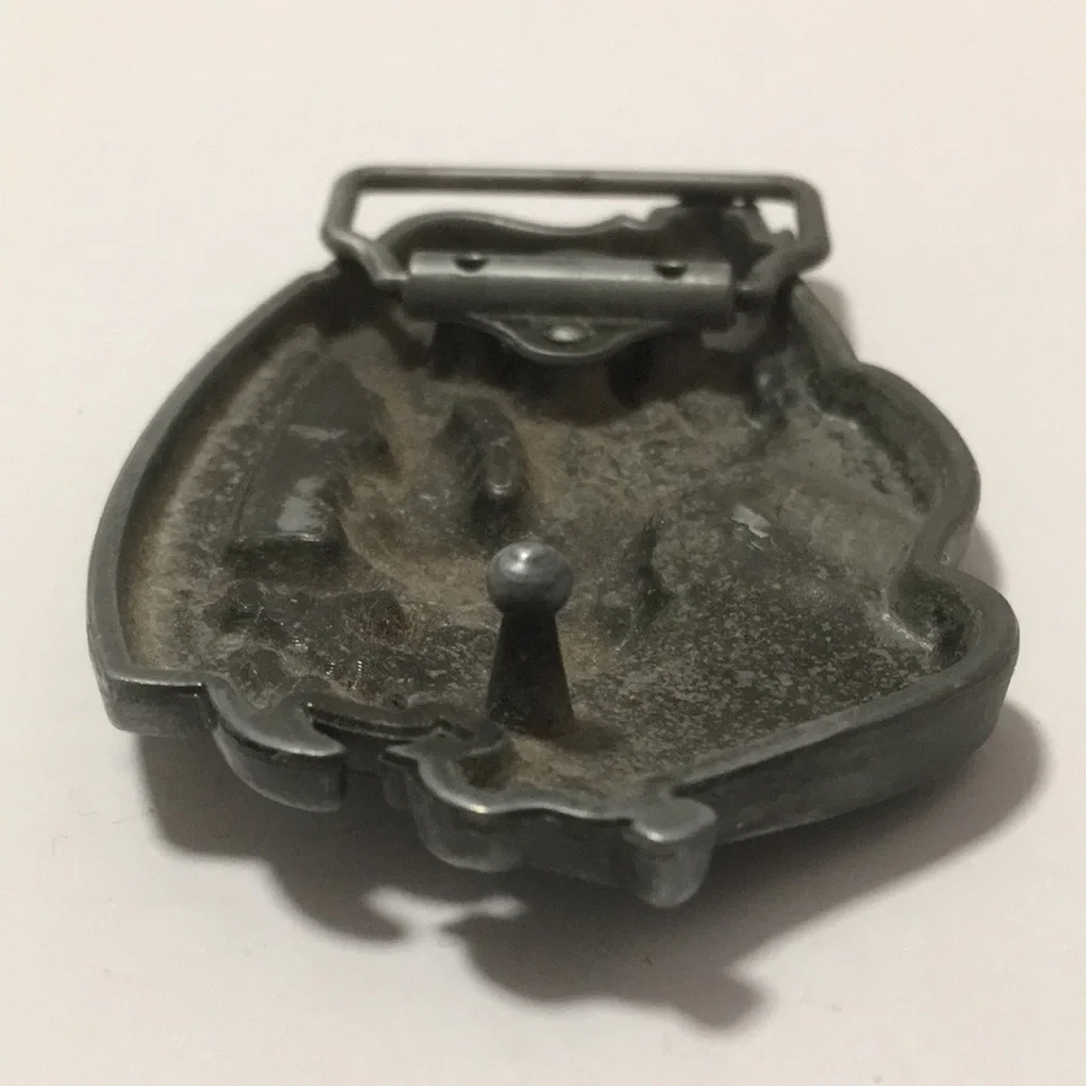 Real American Hero” Police Commemorative Pewter Buckle